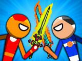 Play Stick warrior hero battle