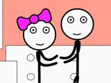 Play Stickman jailbreak - love story