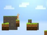 Play Stickman parkour skyblock