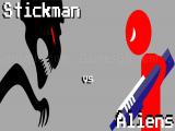 Play Stickman vs aliens