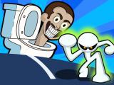 Play Stickman vs skibidi toilet