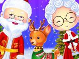 Play Mr and mrs santa christmas adventure