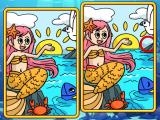 Play Mermaids spot the differences