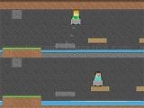 Play Alex and steve miner two-player now