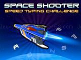 Play Space shooter - speed typing challenge now