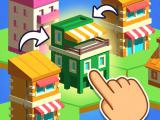 Play Crafty town merge city now