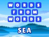 Play Words from words: sea