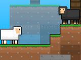 Play Cute sheep skyblock