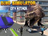 Play Dino simulator city attack