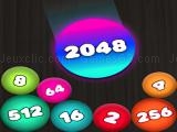 Play 2048 puzzle: connect the balls