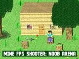 Play Mine fps shooter: noob arena